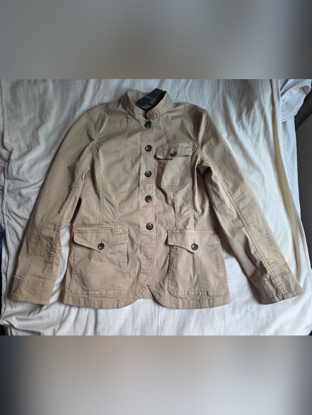 Ralph lauren 3 pockets jacket tan sz 8 nwt